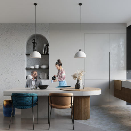 Ceiling lamp PABLITO + 1x LED bulb E27 3000K Warm 7.5W 620lm