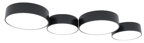 Ceiling lamp ARENA 35 GREY