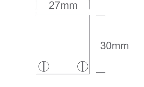 Magnetic rail 2m black MINI ON/OFF DALI 48V