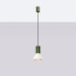 Pendant lamp ESTRIA 1 beige/olive green