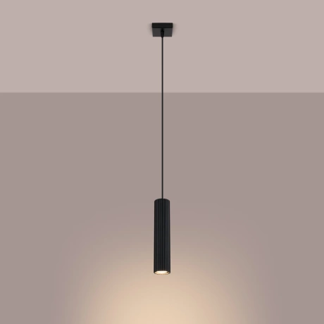 Pendant lamp KARBON 1 black