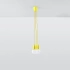 Pendant lamp DIEGO 3 yellow
