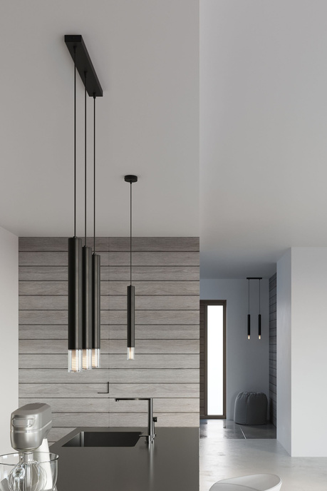 Pendant lamp VIZIER 2 black + 2x LED Bulb G9 3000K Warm 4.5W 510lm