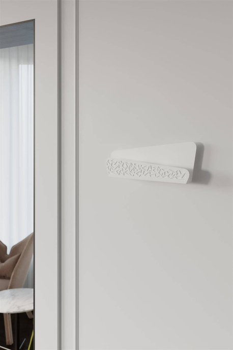 Wall lamp ALIZA white + LED bulb G9 3000K Warm 4.5W 510lm