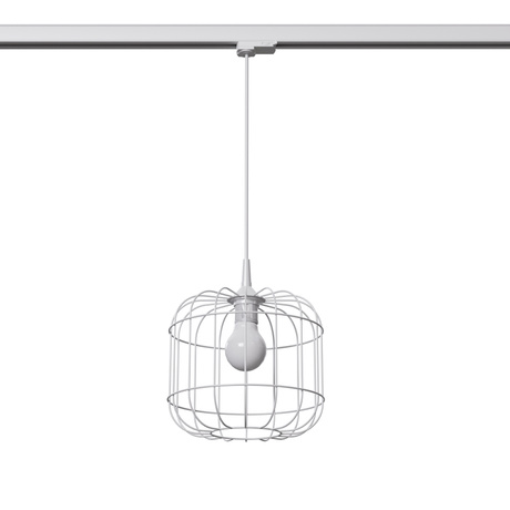 Pendant lamp CELTA white E27