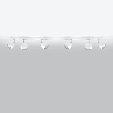 Ceiling lamp OCULARE 6L white