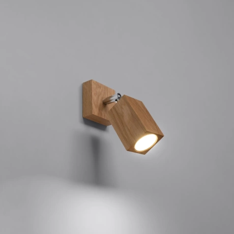 Wall lamp KEKE oak