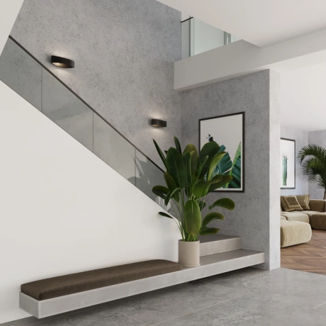 Wall lamp TONI black