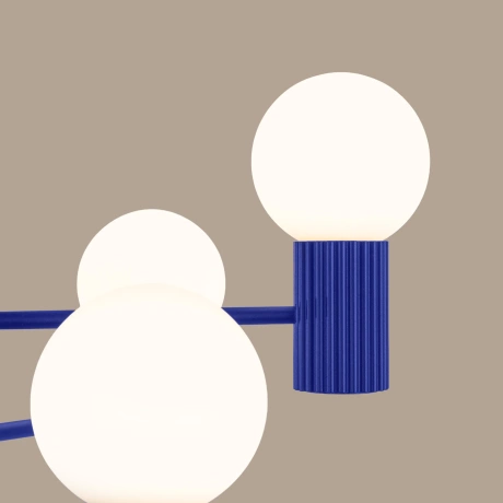 Chandelier HALO 6 ultramarine