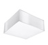 Ceiling lamp HORUS 25 WHITE + 1x LED Bulb E27 4000K Cool White 7.5W 650lm