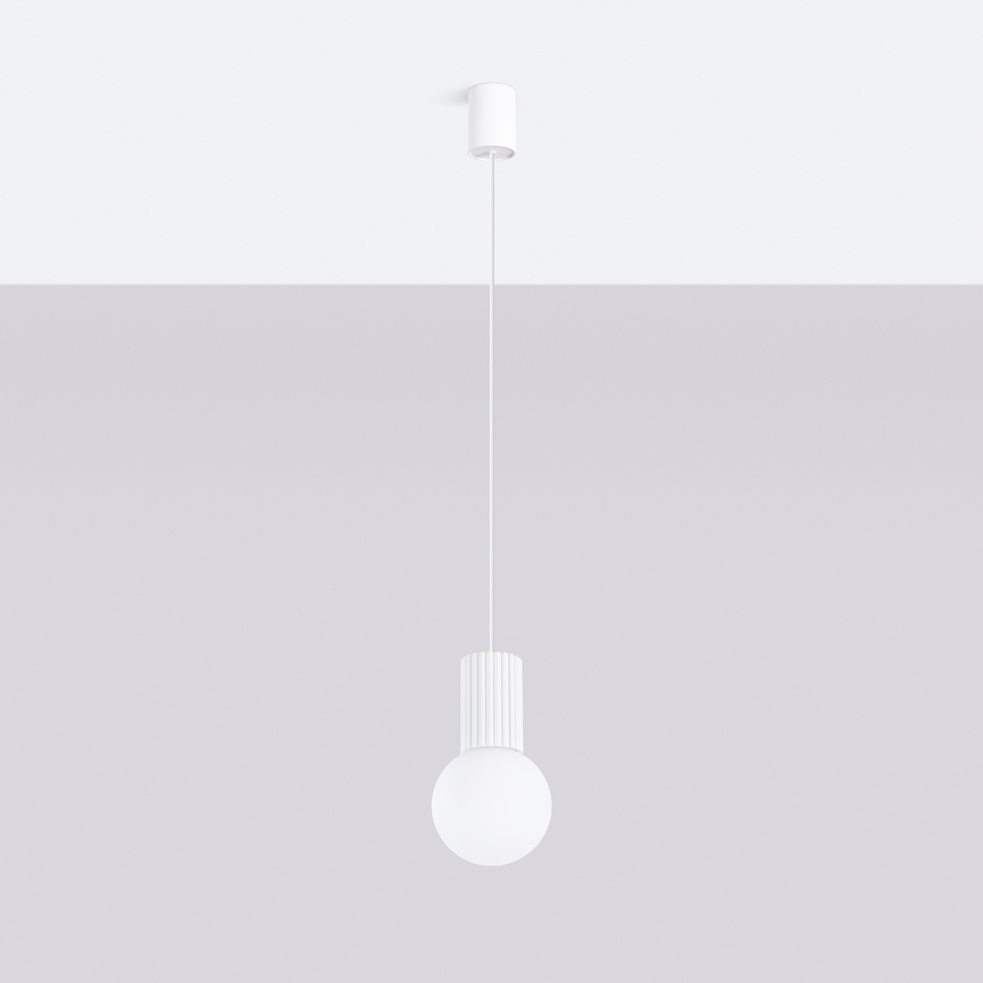 Pendant lamp HALO 1 white