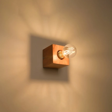 Wall lamp ARIZ natural wood