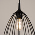 Pendant lamp RITZ black