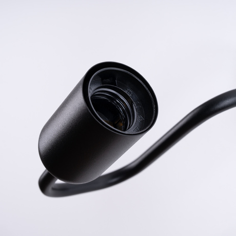 Wall lamp VECTOR black + 1X LED bulb E27 3000K 7W 760lm