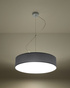 Pendant lamp ARENA 45 GREY + 3x LED Bulb E27 3000K Warm White 7.5W 620lm