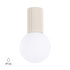 Ceiling lamp HALO beige IP44