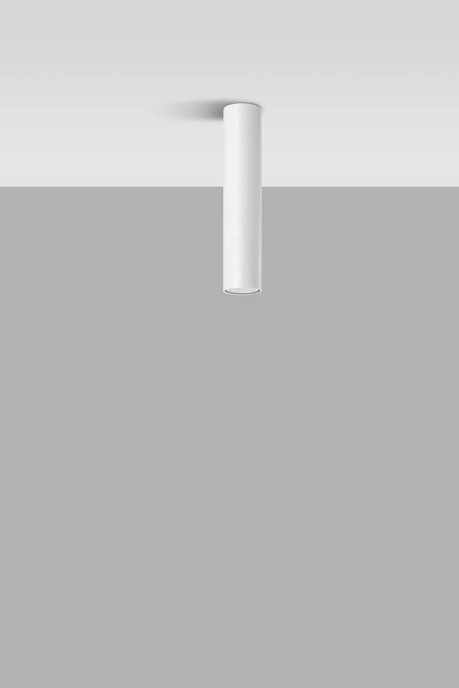 Ceiling lamp LAGOS 30 white + 1x LED bulb GU-10 4000K Cool 7W 630lm