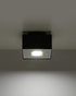 Ceiling lamp MONO 1 black + 1x LED Bulb GU-10 4000K Cool White 7W 630lm