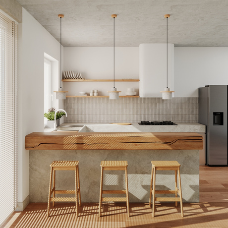 Pendant lamp MAB concrete