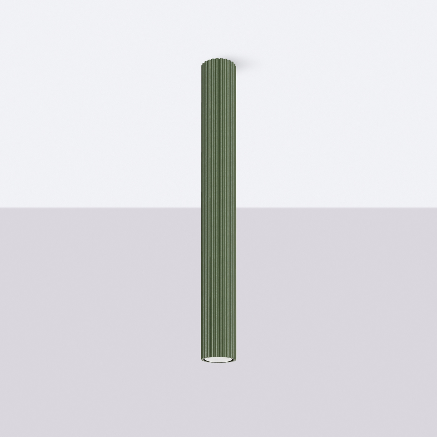 Ceiling lamp KARBON 60 olive green