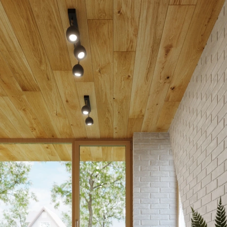 Wall lamp OCULARE black