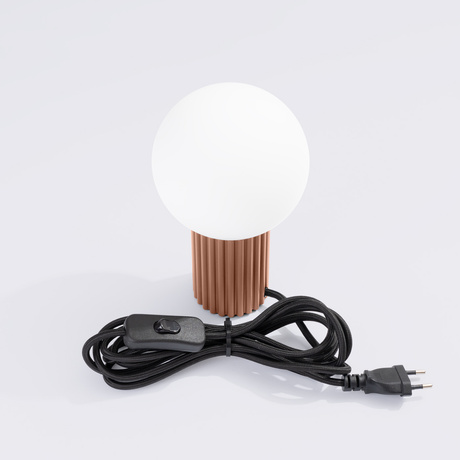 Table lamp HALO mocha