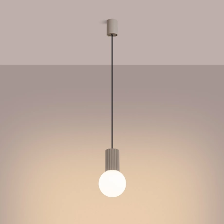 Pendant lamp HALO 1 taupe