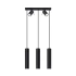 Pendant lamp RING 3 black
