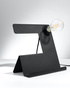 Desk lamp INCLINE black + 1x LED Bulb E27 4000K Cool White 7.5W 650lm
