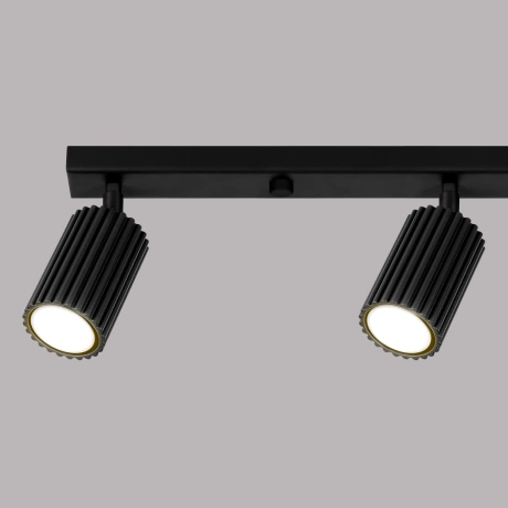 Ceiling lamp KARBON 4L black