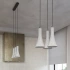 Pendant lamp REA 3P concrete