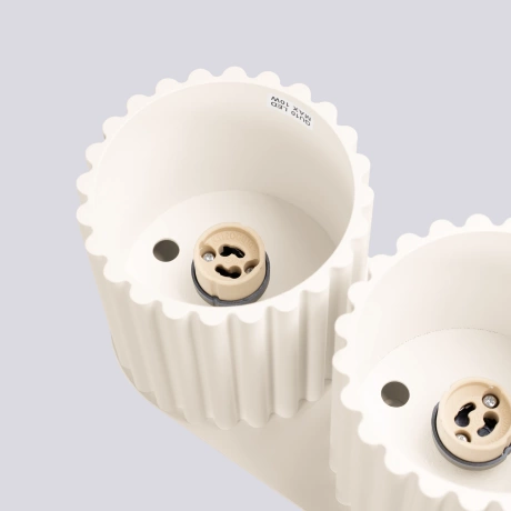 Ceiling lamp AURA 2 beige GU10