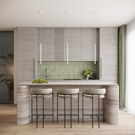 Ceiling hanging lamp ARCHE 3P white + 3x LED Bulb G9 3000K Warm 4.5W 450lm