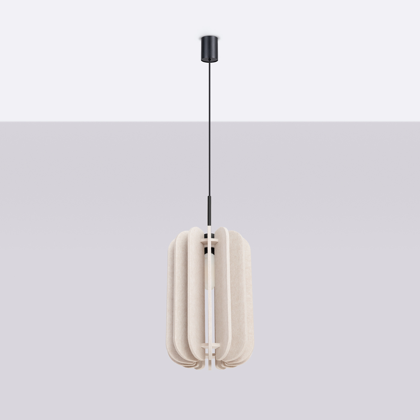 Pendant lamp MULA 27 beige