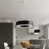 Chandelier SATURNO 70 black