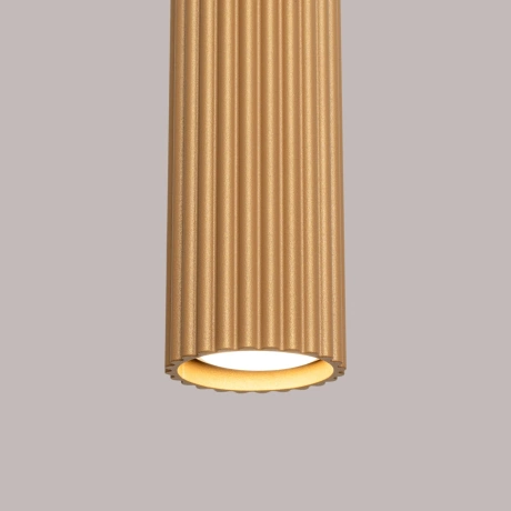 Pendant lamp KARBON 3L gold