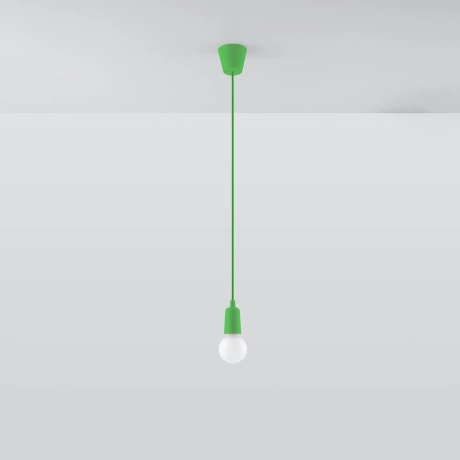 Pendant lamp DIEGO 1 green