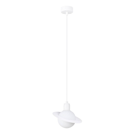Pendant lamp HYPERION 1 white + 1x LED bulb G9 4000K Cool White 4.5W 460lm
