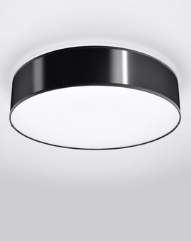 Ceiling lamp ARENA 45 BLACK + 3x LED Bulb E27 3000K Warm 7.5W 620lm