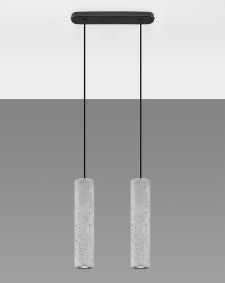 Ceiling lamp LUVO 2 + 2x LED Bulb GU-10 4000K Cool White 7W 630lm