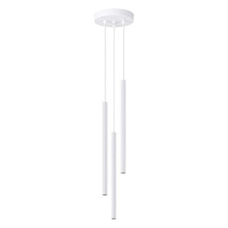 Ceiling hanging lamp ARCHE 3P white + 3x LED Bulb G9 3000K Warm 4.5W 450lm