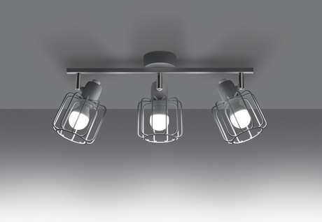 Ceiling lamp BELUCI 3 white + 3x LED Bulb E14 4000K Cool White 7.5W 680lm