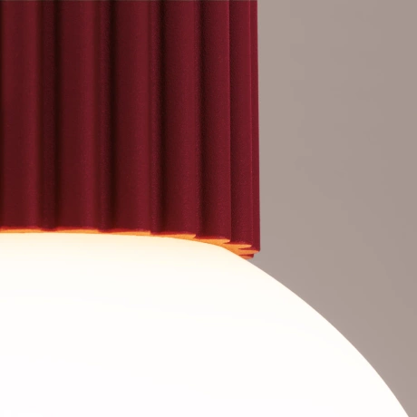 Ceiling lamp HALO burgundy IP44