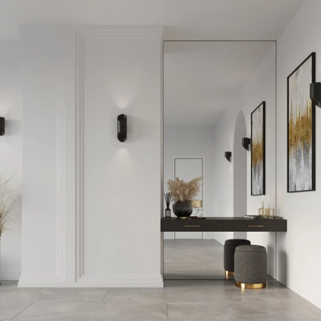 Wall lamp PENNE 30 black