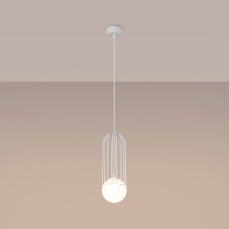 Pendant lamp BRINA 1 white