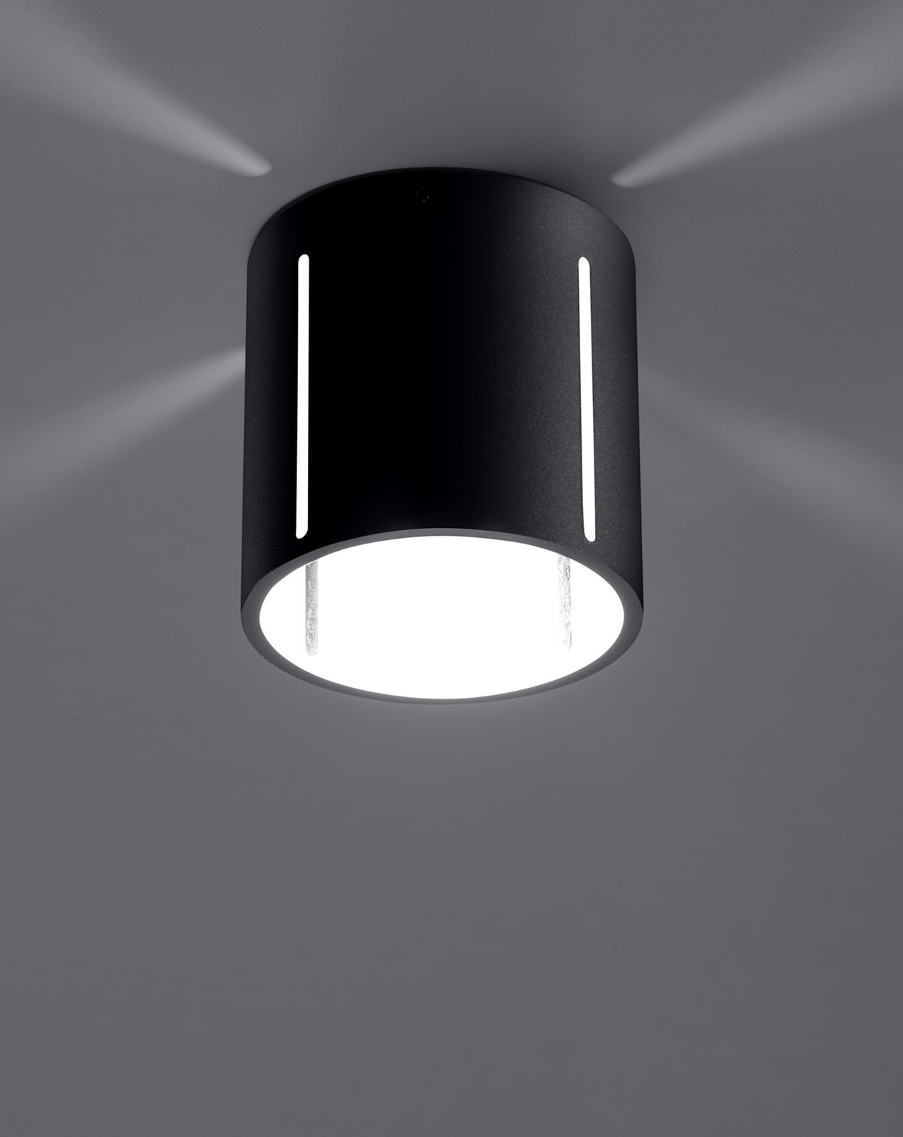 Ceiling lamp INEZ black + 1x LED Bulb G9 3000K Warm 4.5W 510lm