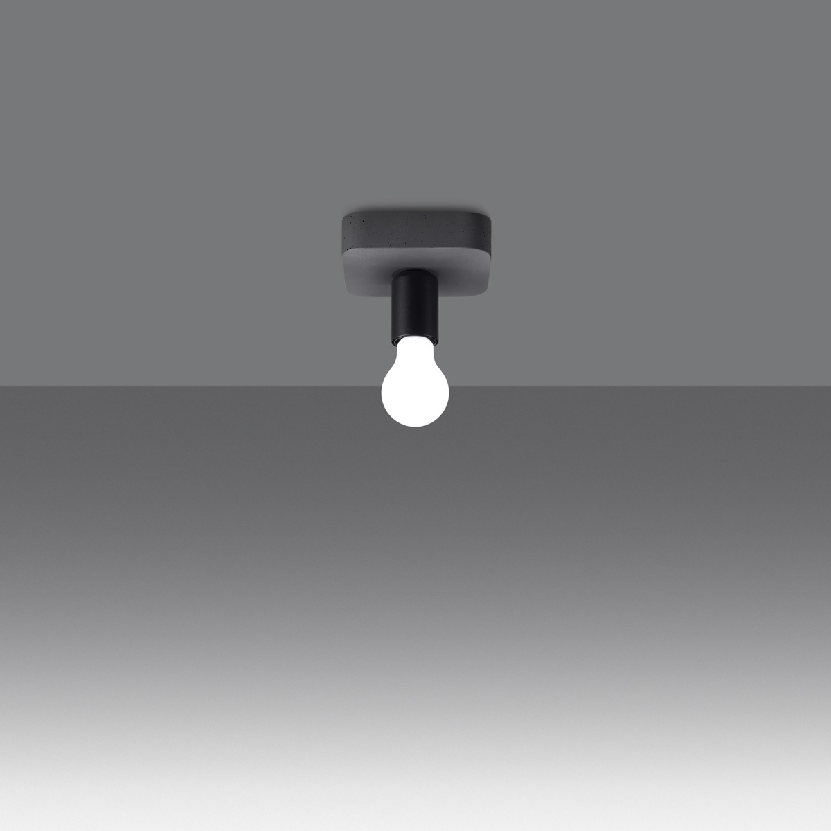 Ceiling lamp TAVO 1 + 1x LED Bulb E27 3000K Warm White 7.5W 620lm