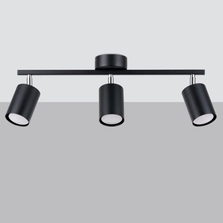 Ceiling lamp LEMMI 3 black