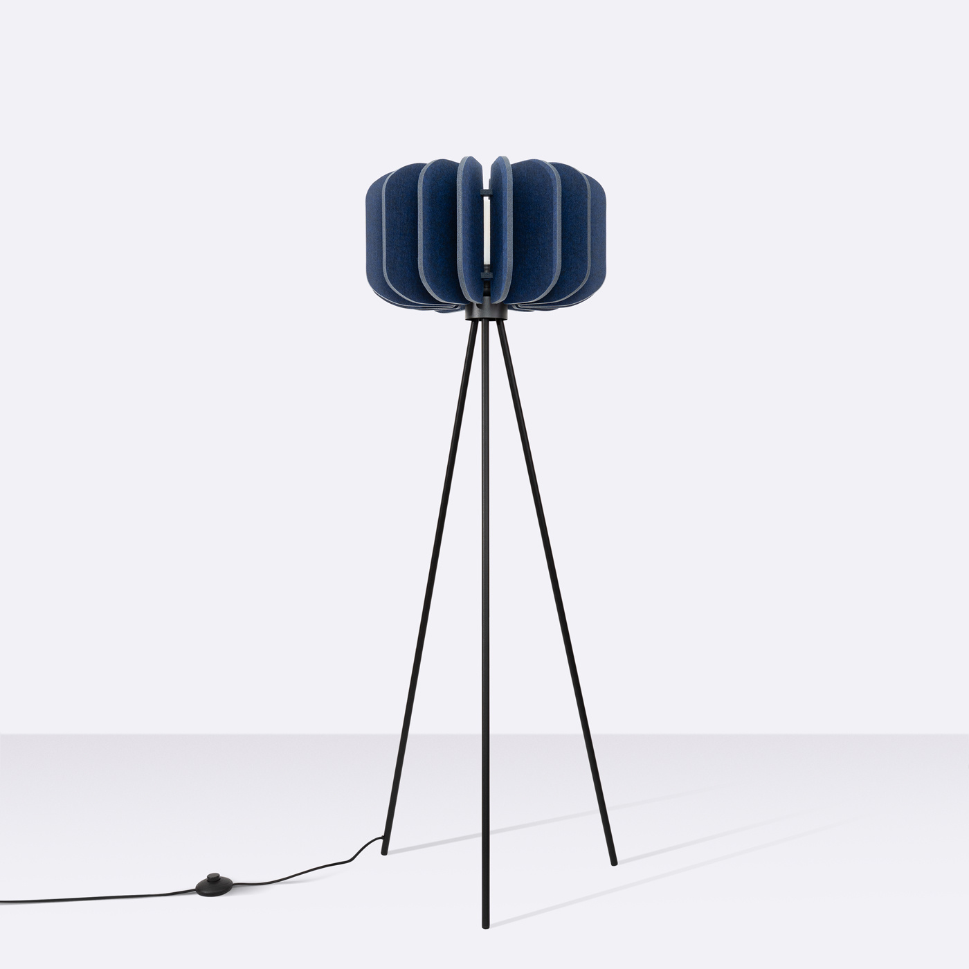 Floor lamp MULA 45 navy
