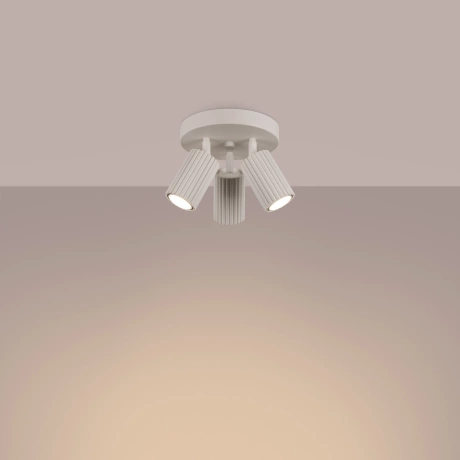 Ceiling lamp KARBON 3P beige